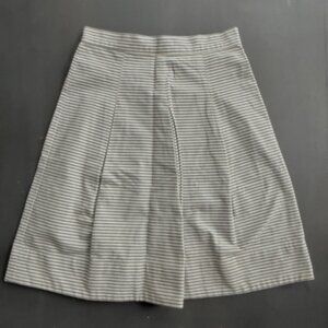 Anthropologie | Striped Twill Skirt